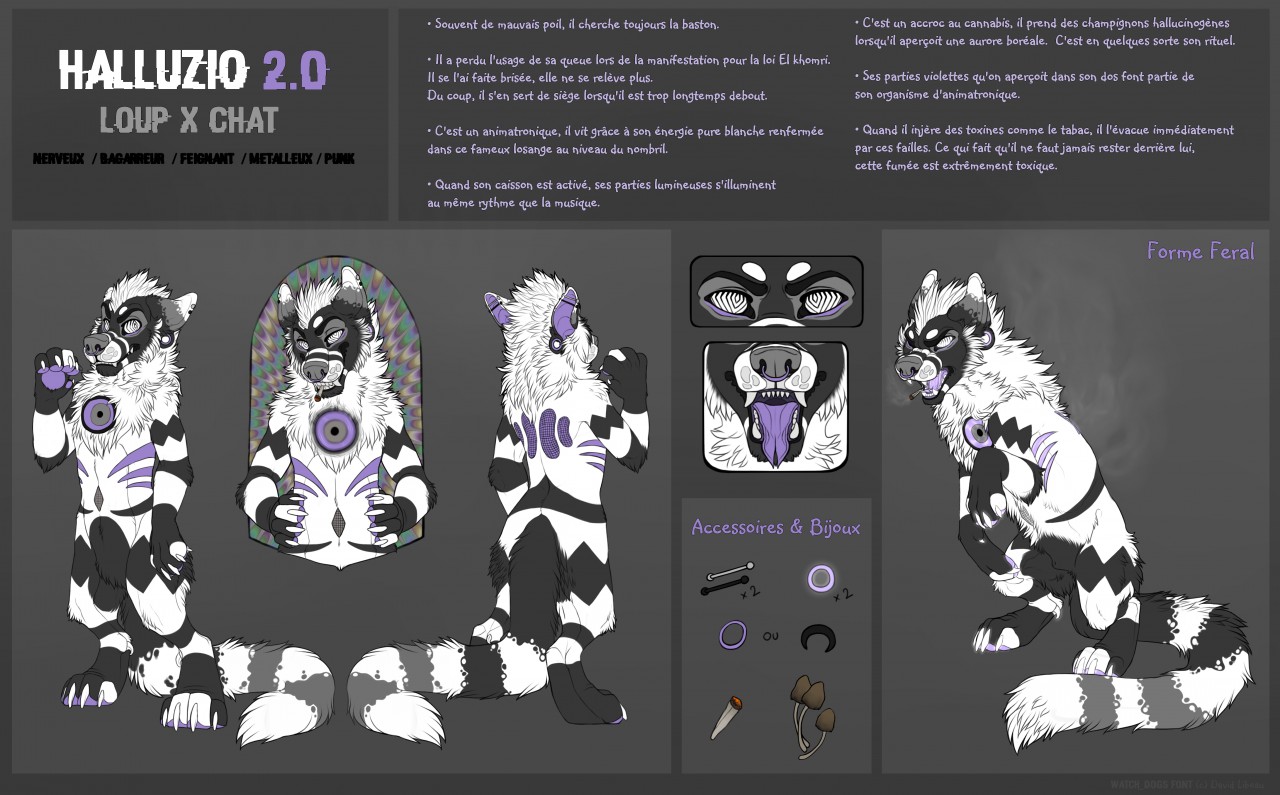 REF SHEET// HALLUZIO 2.0 by UnCaillouxSauvage -- Fur Affinity [dot] net